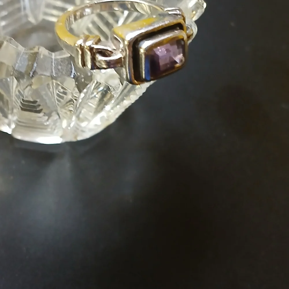 ✨️Silpada Amethyst 925 Misty Morning  Ring✨️ R-1158  Size 5 - Picture 4 of 10